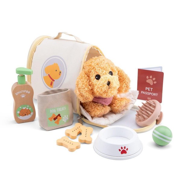Детски комплект за игра за грижа за домашен любимец от марка New Classic Toys, ролеви играчки за деца

2.