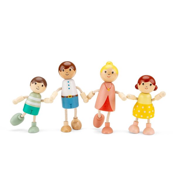 Детски кукли за ролеви игри, семейство от New Classic Toys

17.