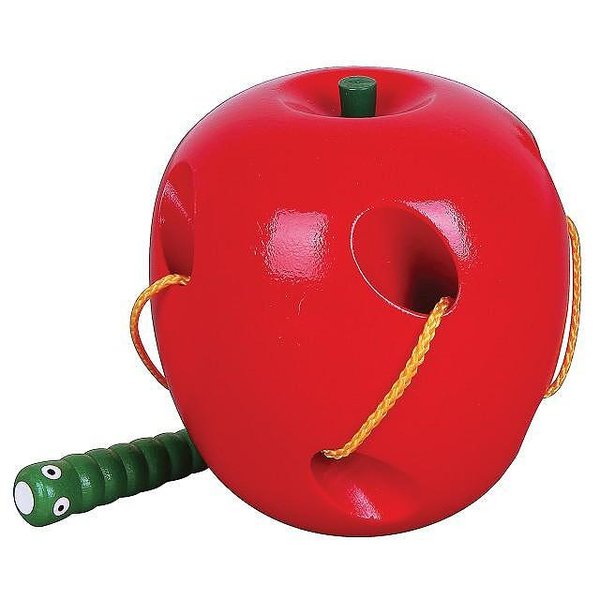 Дървена играчка за нанизване – Ябълка, Viga Toys

19.