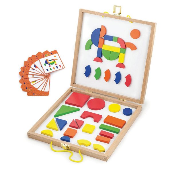 Детска дървена магнитна мозайка за творчество, Viga Toys

12.