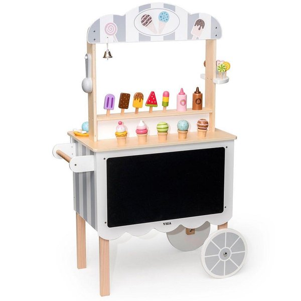 Детска дървена количка за сладолед Viga toys
