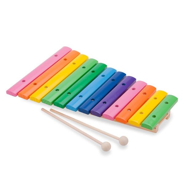 Детски дървен ксилофон от New Classic Toys, музикална играчка за деца, развиваща ритъм и слух, на цена 17.84 лв  

18