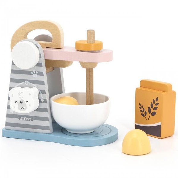 Детски дървен миксер за кухня, аксесоар, от Viga Toys, за игра и развитие, снимка  

8.