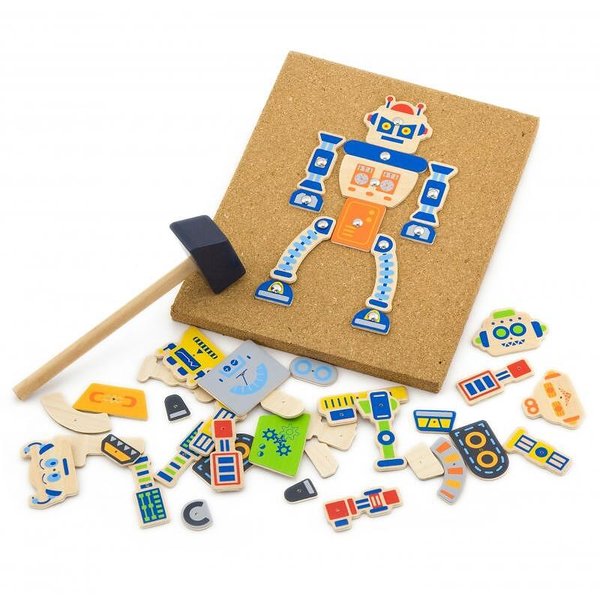 Детска дървена играчка за сръчност от Viga Toys, подходяща за деца, образователна игра, снимка на играчката  

2.