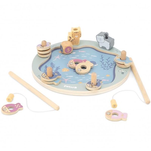 Детска дървена игра за ловене на рибки, Viga Toys

15