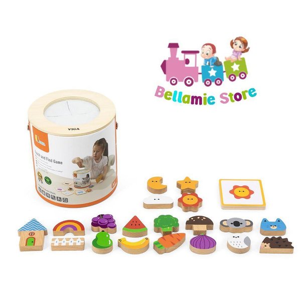 Образователна сензорна игра Viga toys за докосване и откриване, цветна

18.