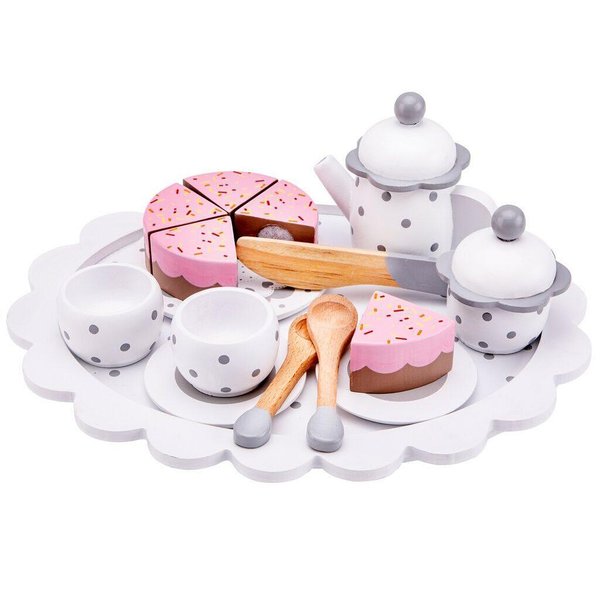 Детски сервиз за чай с торта New Classic Toys