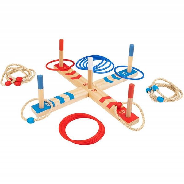 Игра с рингове Tooky toy за деца, образователна активност, цвятна

13.