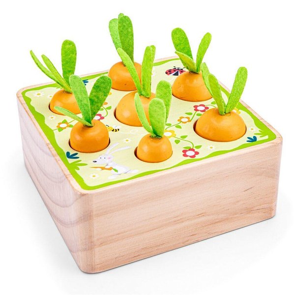 Детска игра за сортиране с моркови New Classic Toys, дървена образователна игра

10.