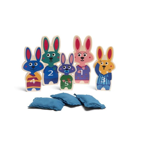 Игра "Уцели зайчето" BS Toys, за деца, за подобряване на точността  

18