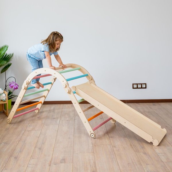 Модифициращ се Пиклер Триъгълник с 2 модула, рама и арка от Wooden Magic  

15