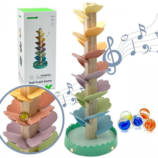 Tooky Toy Музикално дърво с топчета