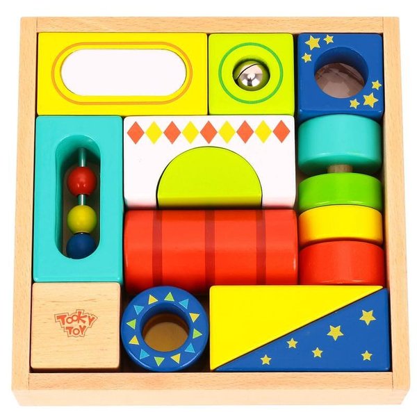 Дървени музикални блокчета за деца от Tooky Toy, образователна игра, онлайн поръчка  

9