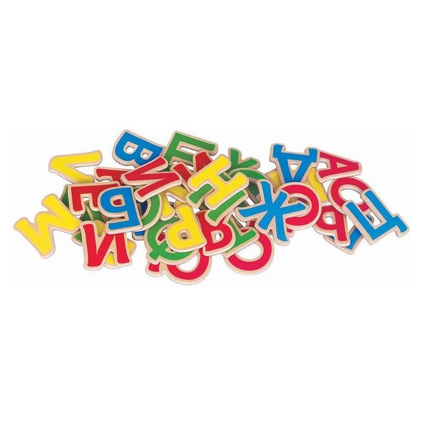 Детски магнитни букви за учене на българската азбука, от Lelin Toys  
  
10