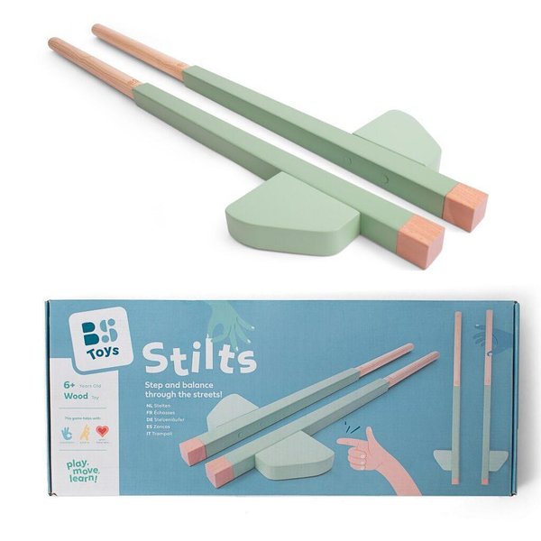Детски дървени кокили BS Toys, активна игра за баланс

13