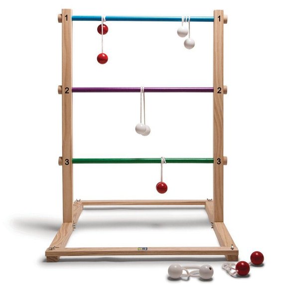 Стълба за игра с хвърляне на топки BS Toys, детска активна игра

10